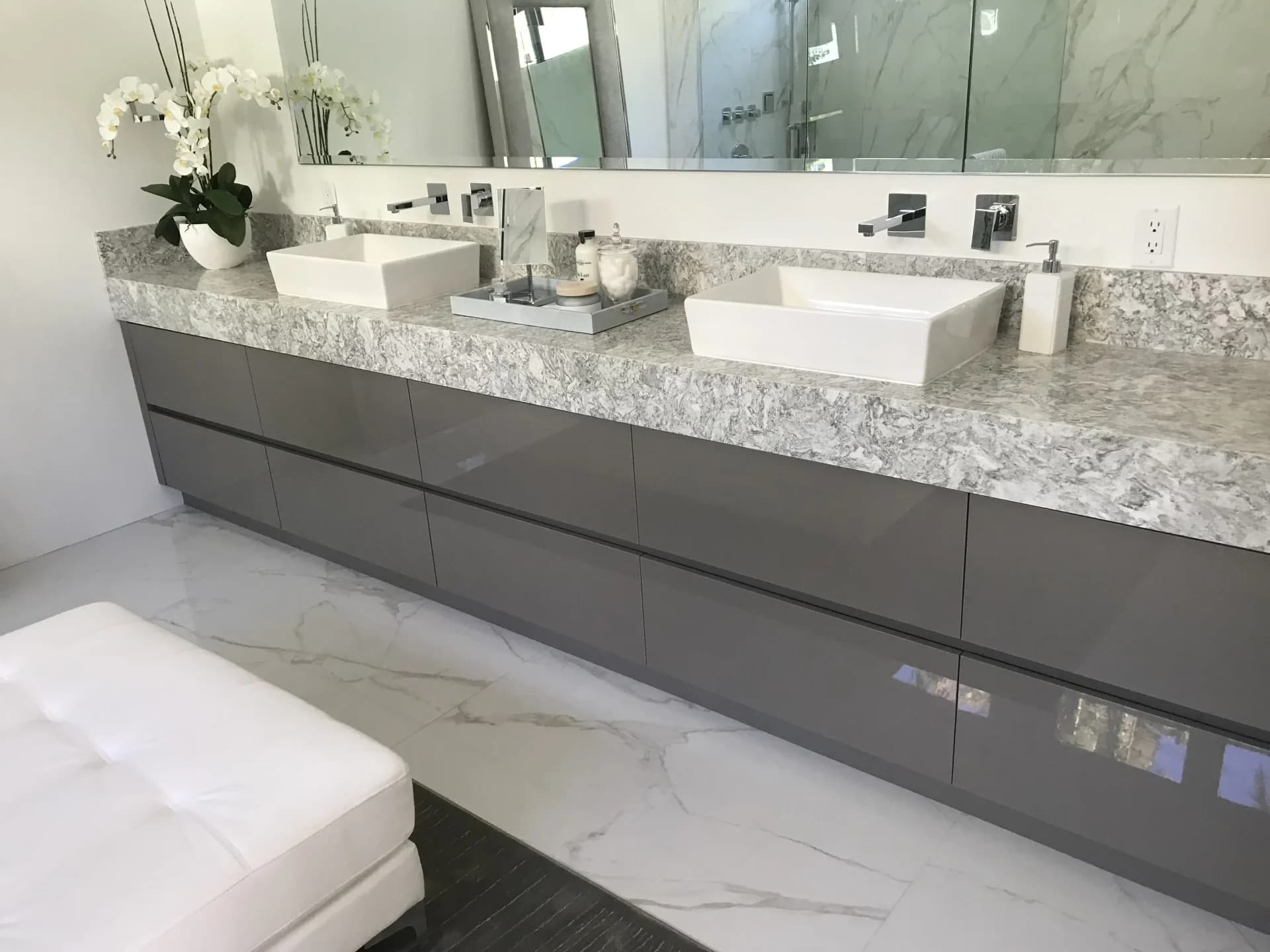 Custom cabinetry fabrication project