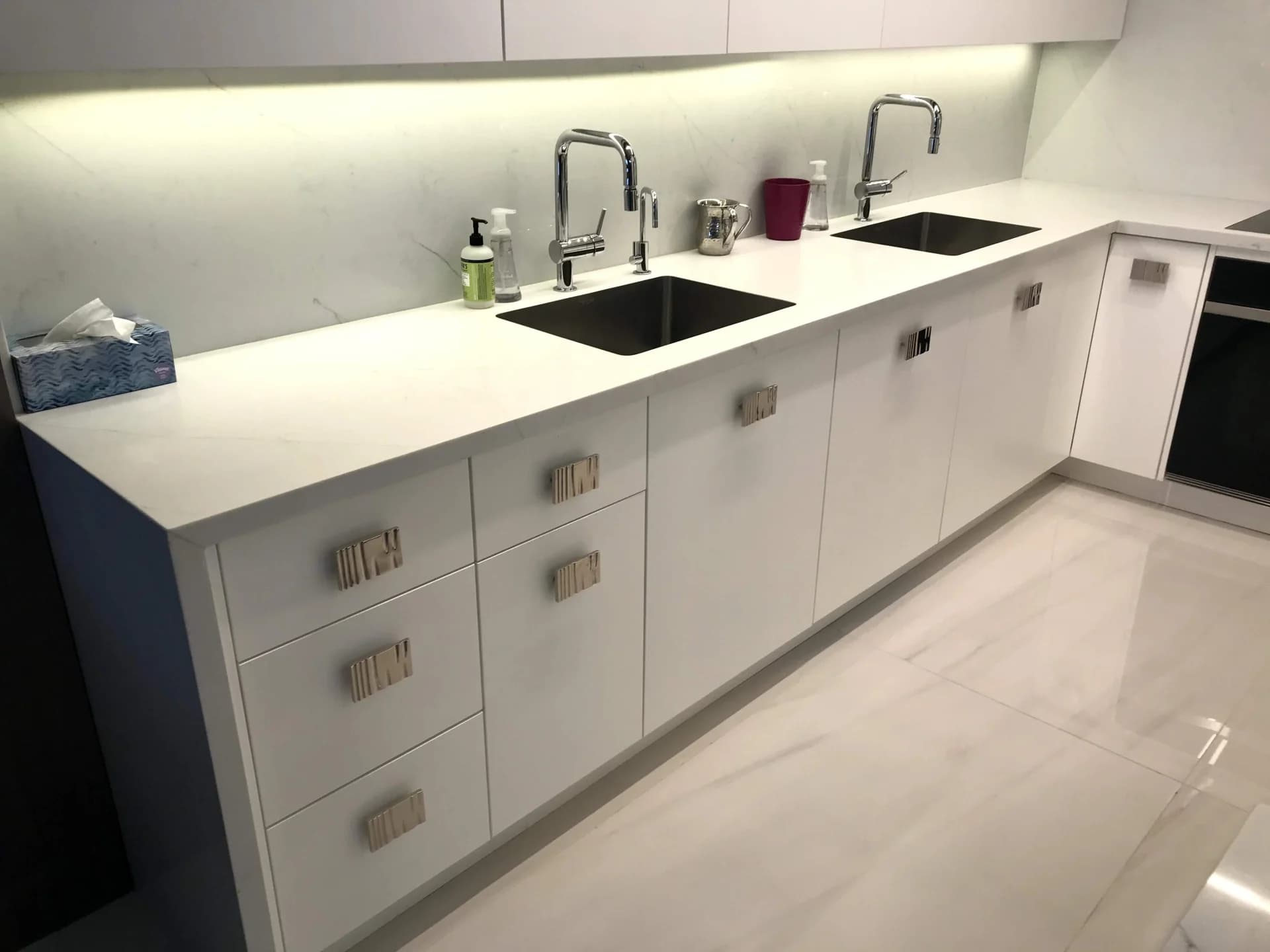 Kitchen cabinetry installation project