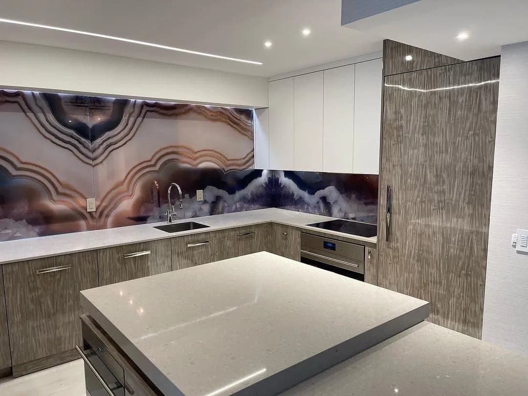 Custom cabinetry installation in progress in a Fort Lauderdale kitchen