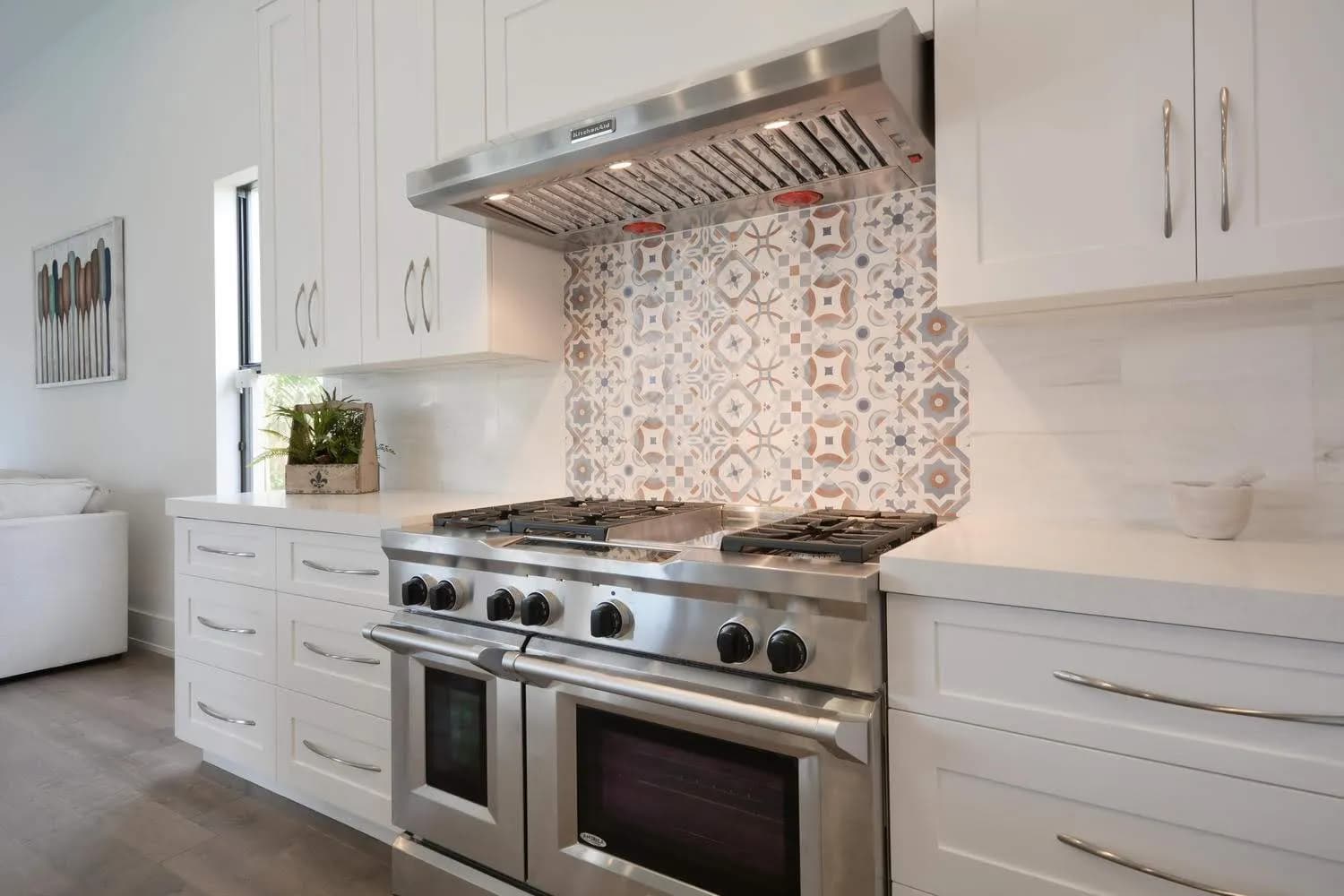Custom cabinet finish detail from a Boca Raton kitchen