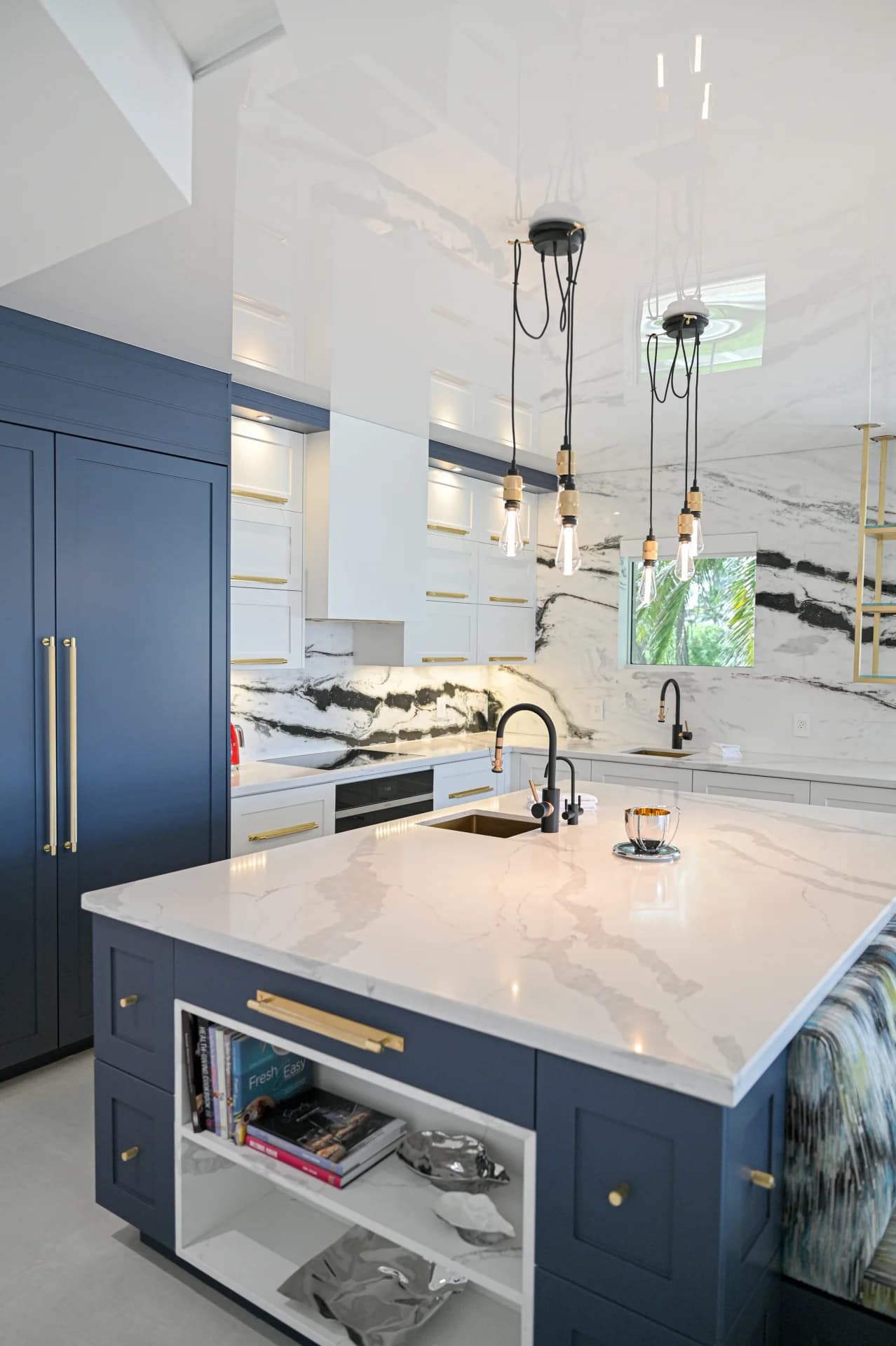 Custom cabinetry detail from a Boca Raton, FL kitchen project
